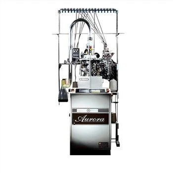 Datastyrt Jacquard Dobbel Sylinder Sokker Strikkemaskin